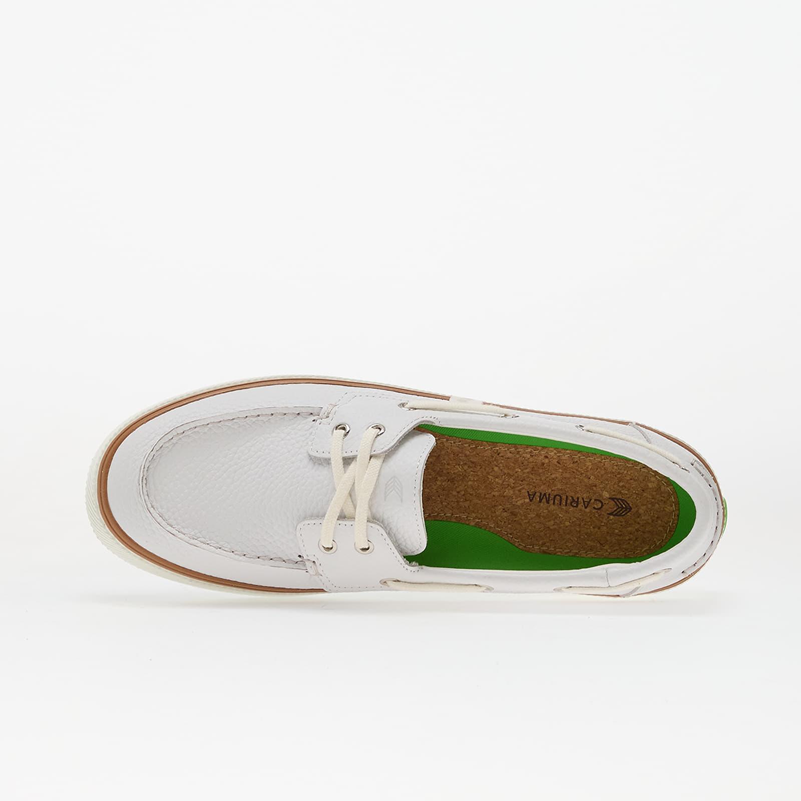Pánské tenisky a boty Cariuma M Mare Boat Shoe White