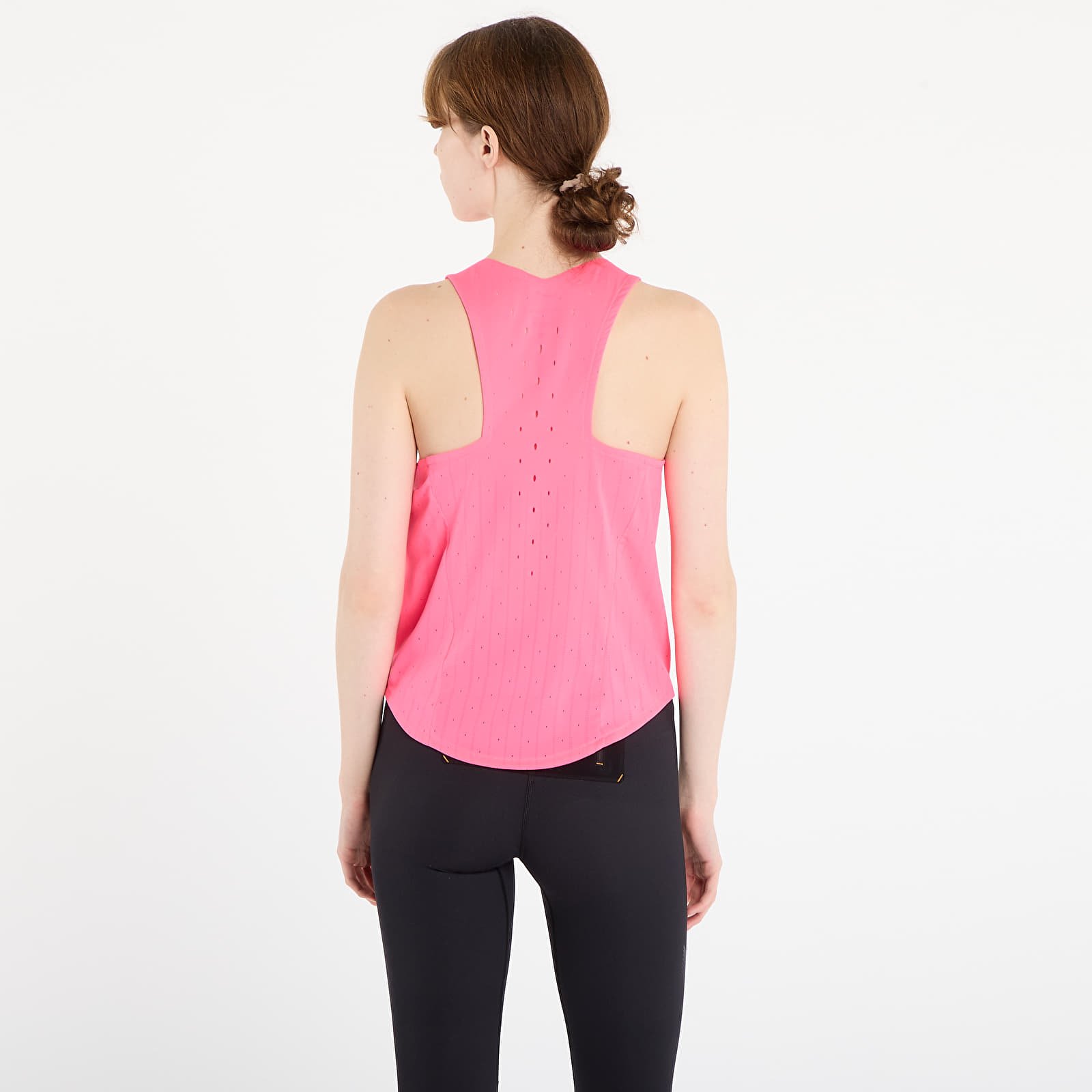 Camisolas interiores femininas Nike AeroSwift Women's Dri-FIT ADV Running Singlet Hyper Pink/ Black