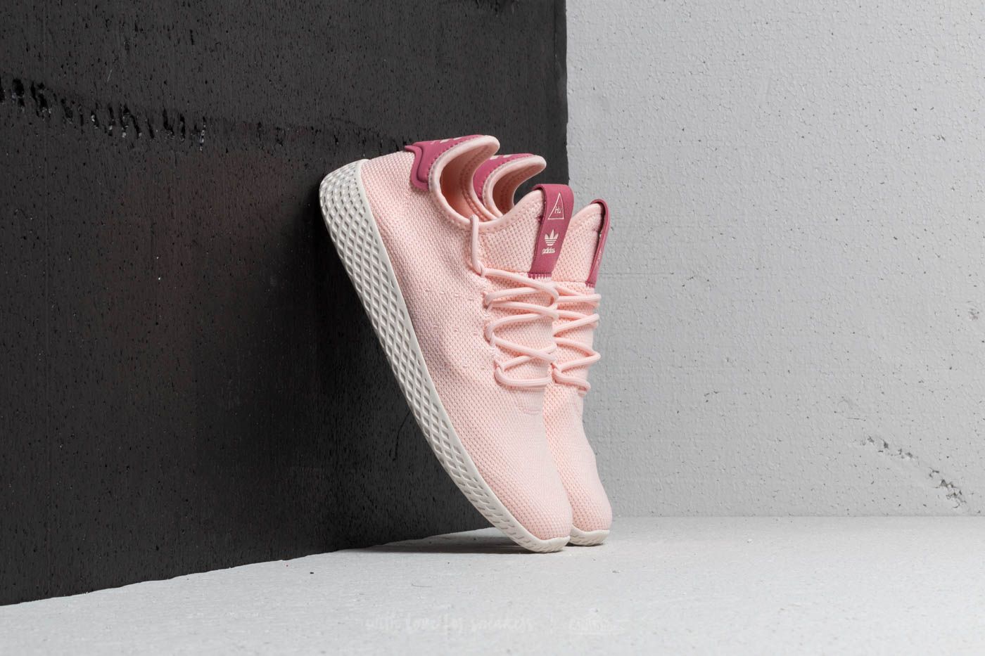 Women's shoes adidas x Pharrell Williams Tennis HU W Icey Pink/ Icey Pink/  Chalk White | Footshop