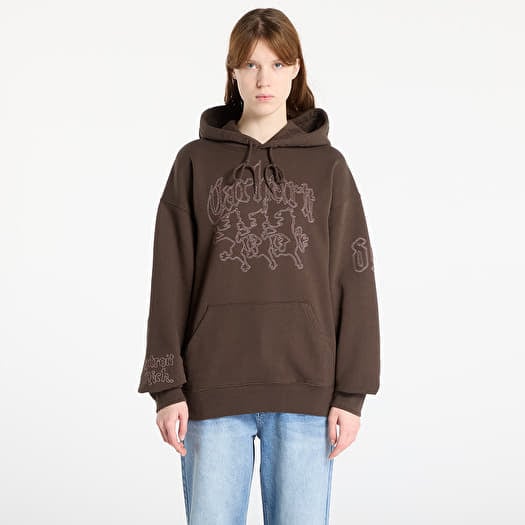 Sweatshirt Carhartt WIP Hooded Hackwork Sweat Vitola/ Glassy Pink