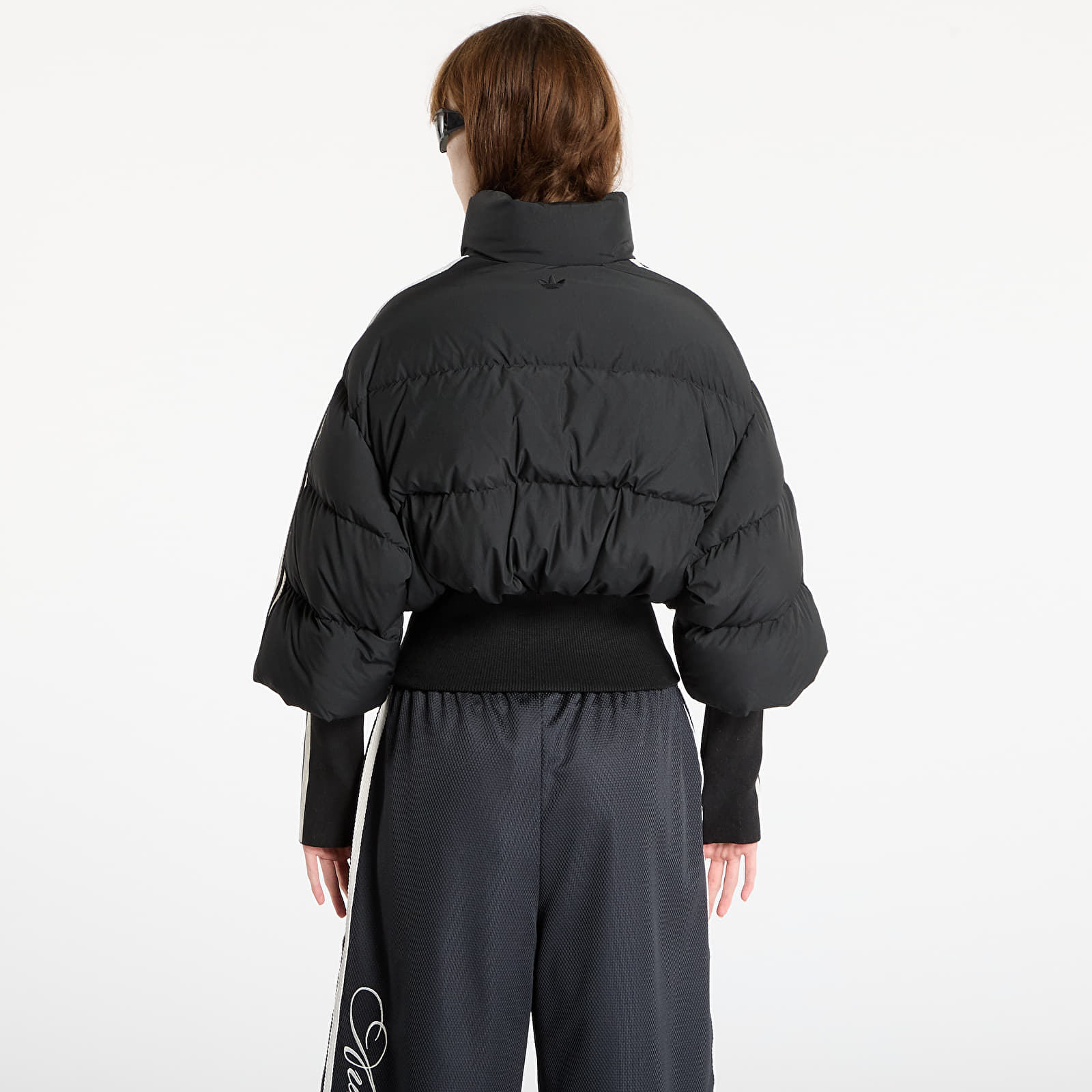 Jacken für Frauen adidas x AVAVAV Baby Puffer Black