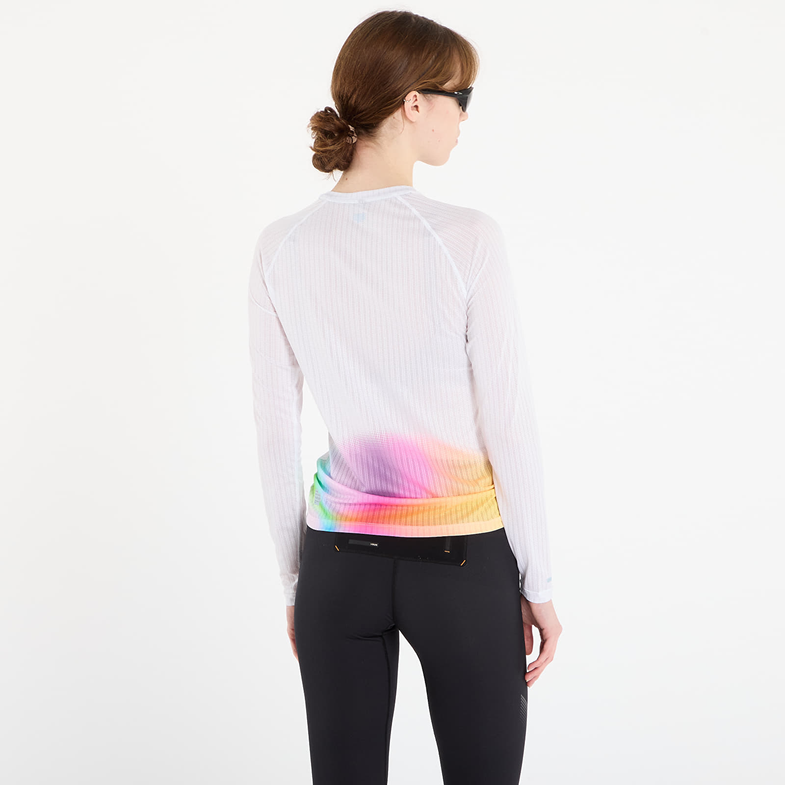 Women's tank tops SOAR Race Base White/ Summer Rainbow