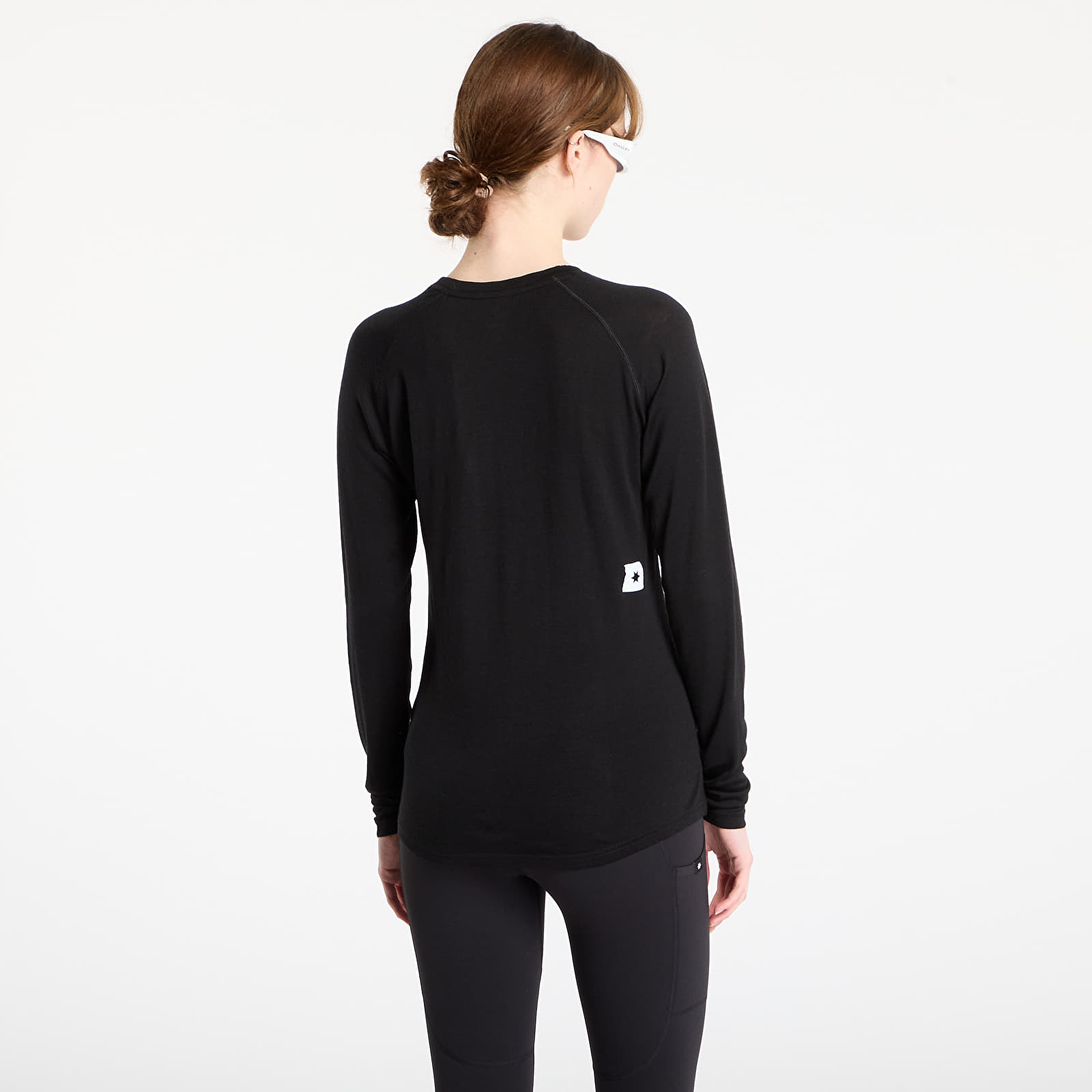 Meeste T-särgid SAYSKY W Merino 165 Base Layer Long Sleeve Black