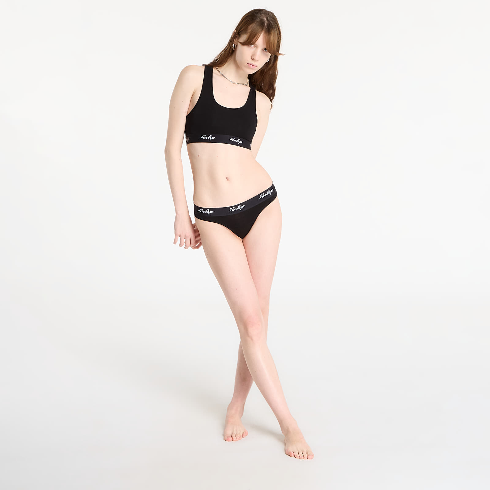 Gaćice FTSHP Womens Briefs 3-Pack Black