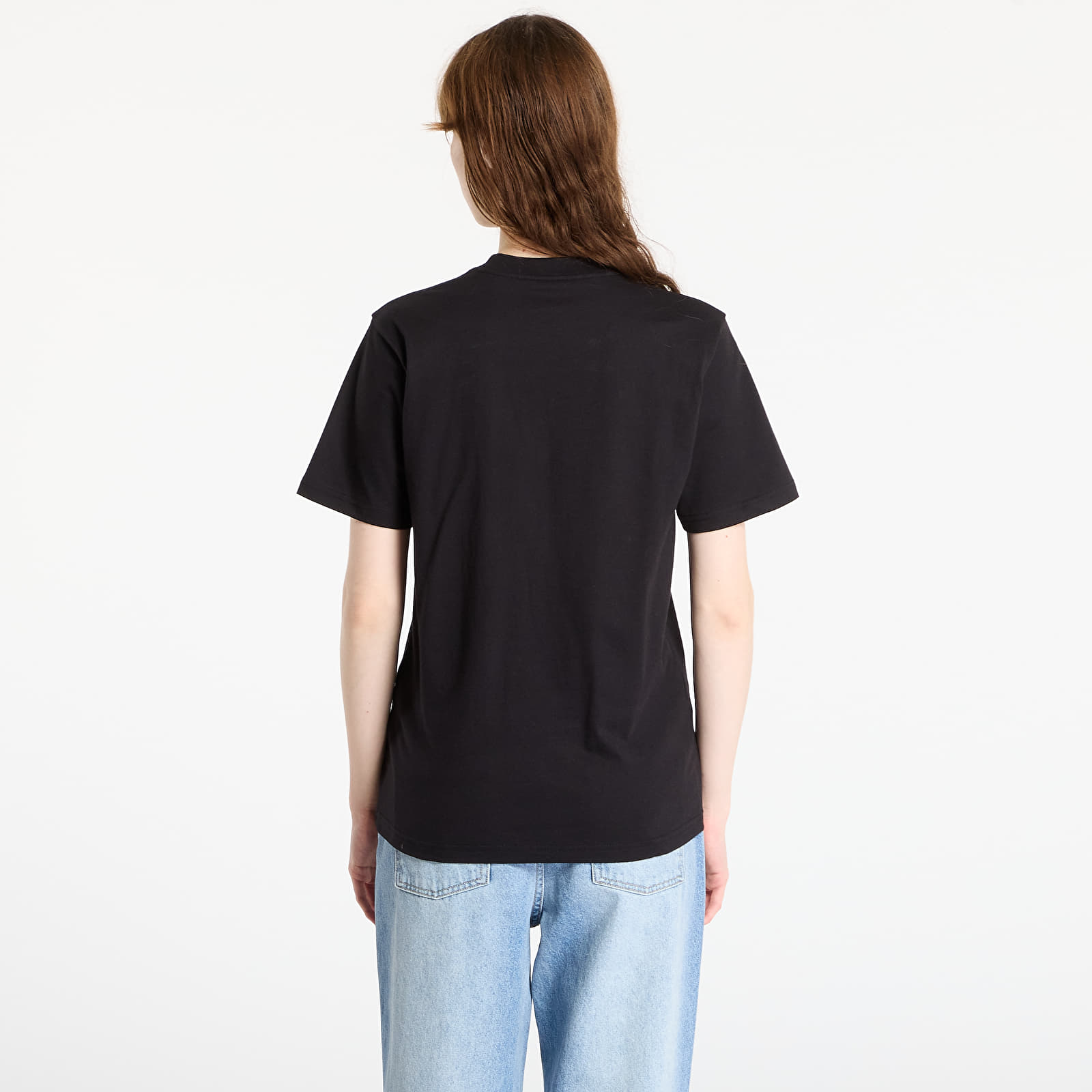 Heren T-shirts Carhartt WIP S/S Script T-Shirt Black/ White
