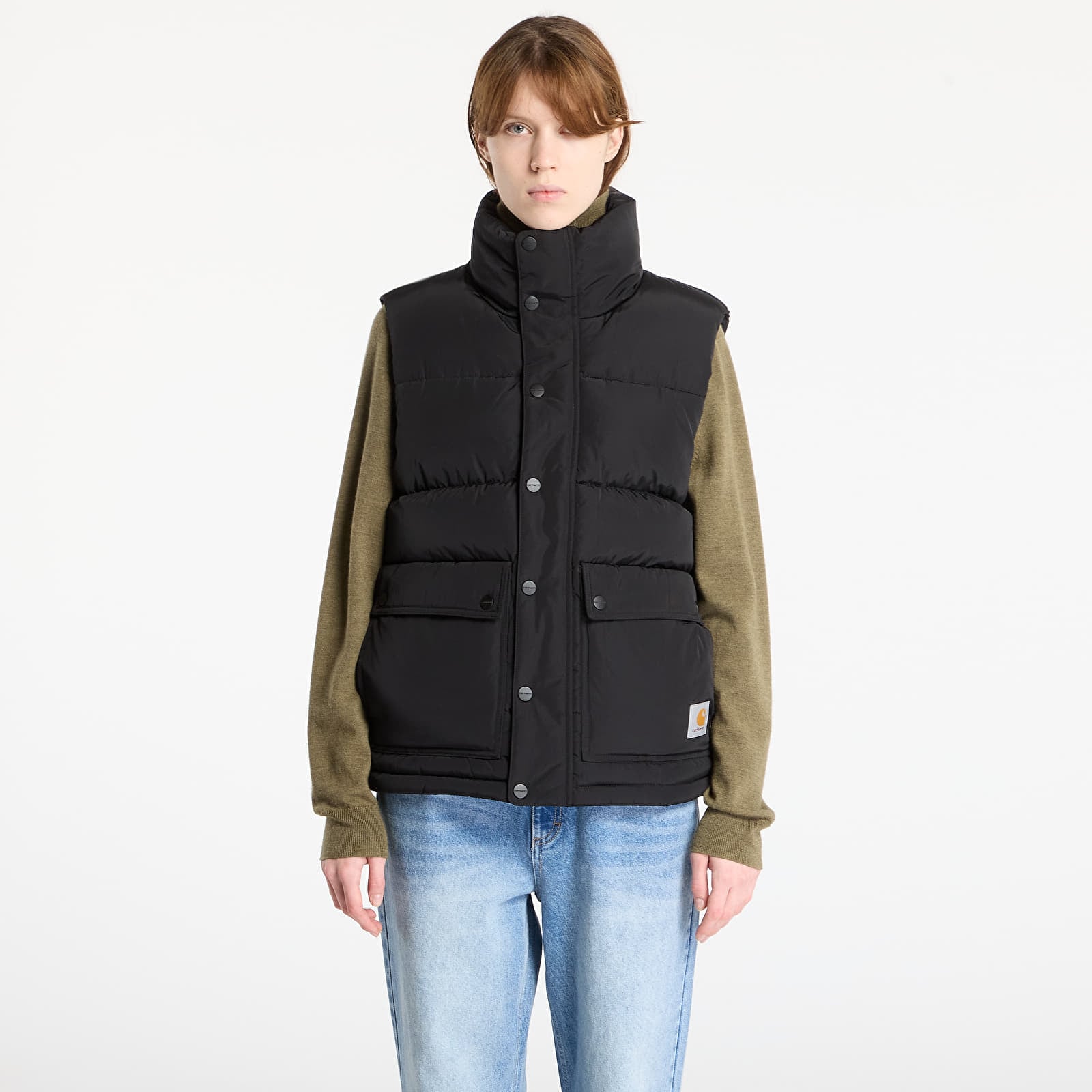 Prsluci Carhartt WIP Brent Vest UNISEX Black