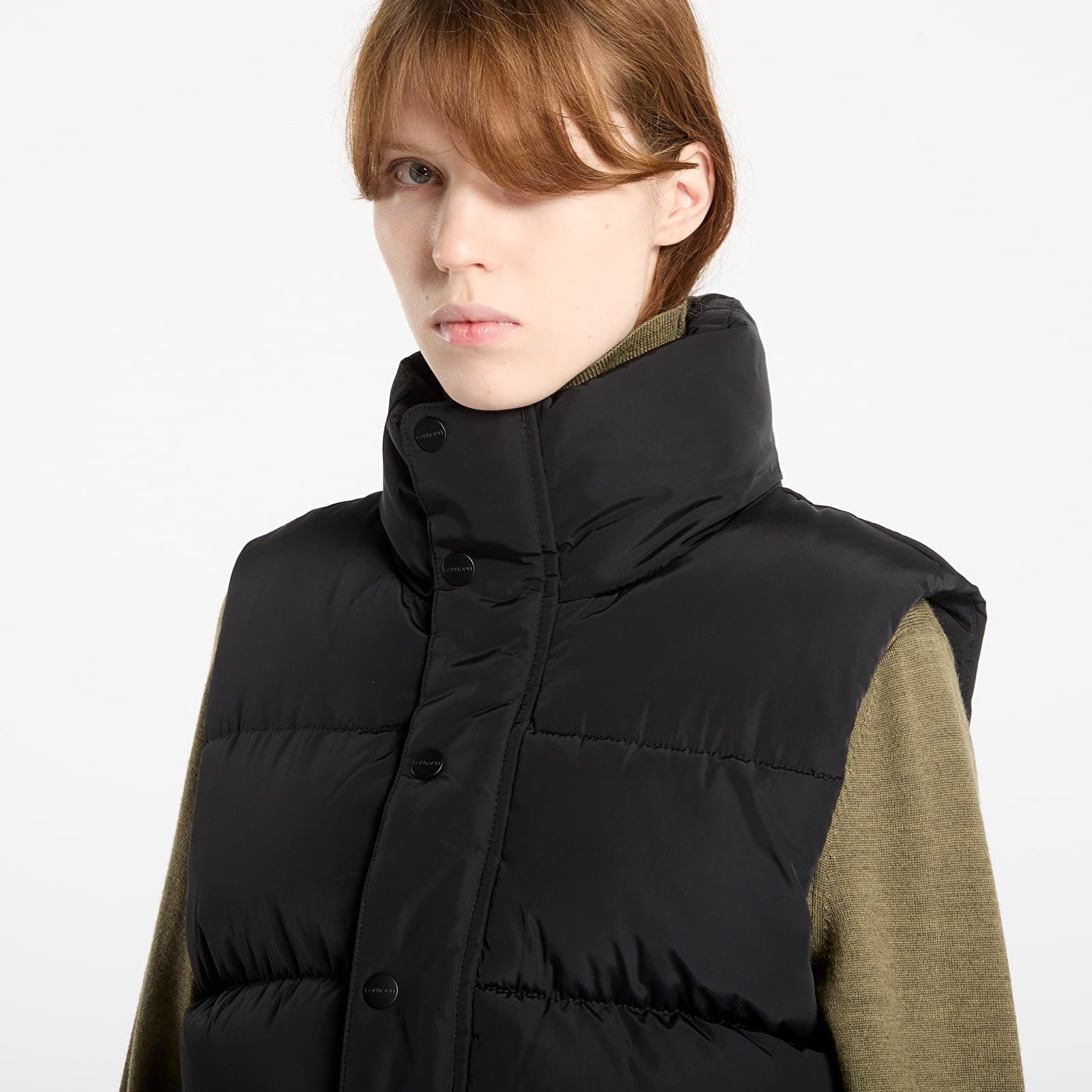 Prsluci Carhartt WIP Brent Vest UNISEX Black