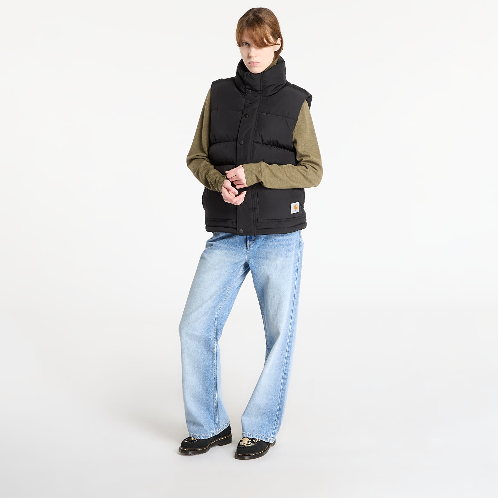 Prsluci Carhartt WIP Brent Vest UNISEX Black