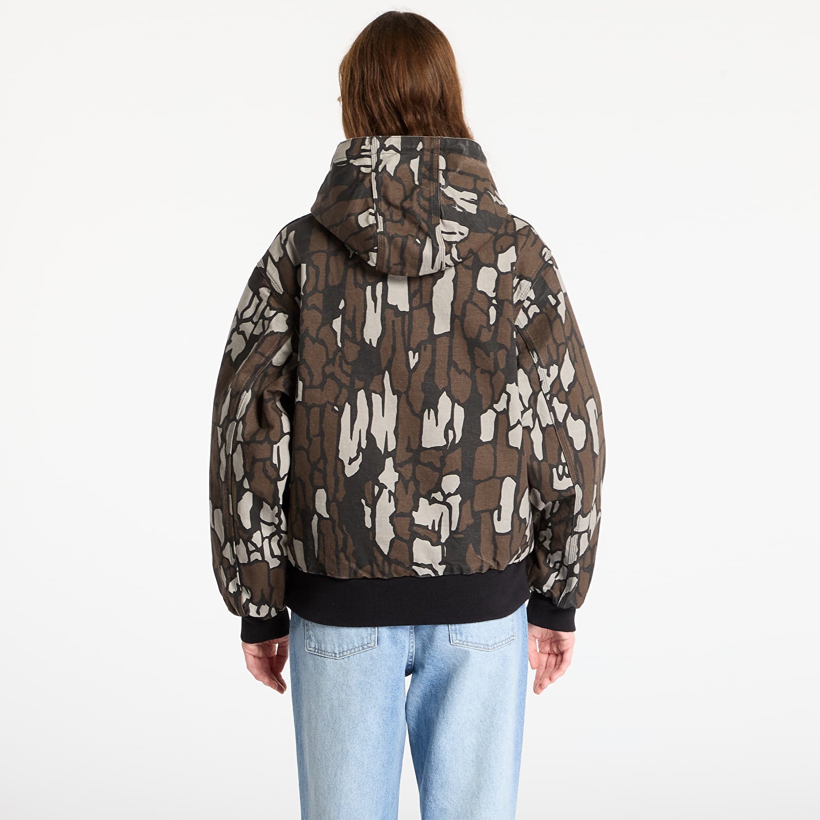 Jakker Carhartt WIP 50 Years Anniversary OG Active Jacket Canvas UNISEX Hamilton Brown/ Camo Trebark Risend