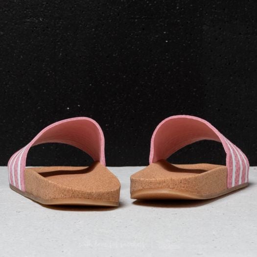 Adilette cork pink cheap