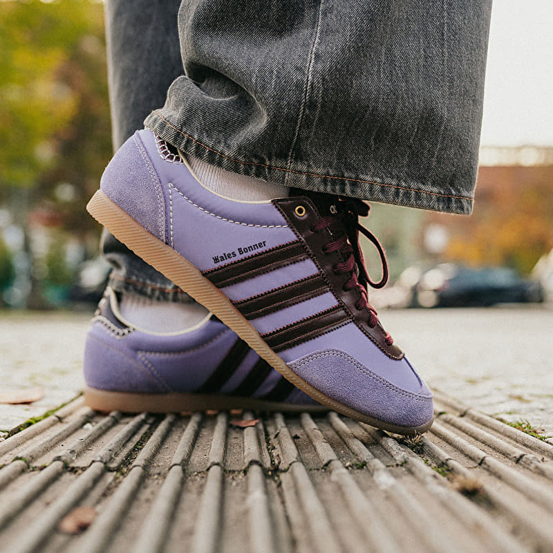  スニーカー Wales bonner adidas x Wales Bonner Japan Crew White/ Light Purple/ Night Red
