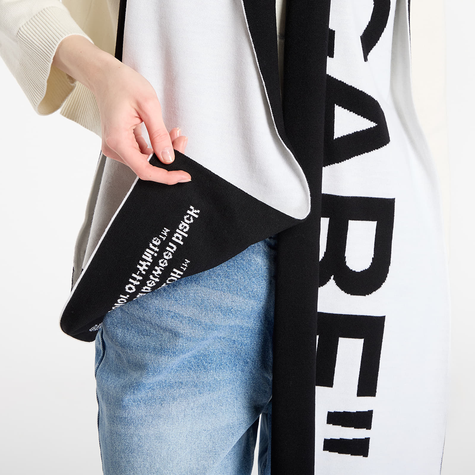 Schale Off-White Quotes Scarf White/ Black