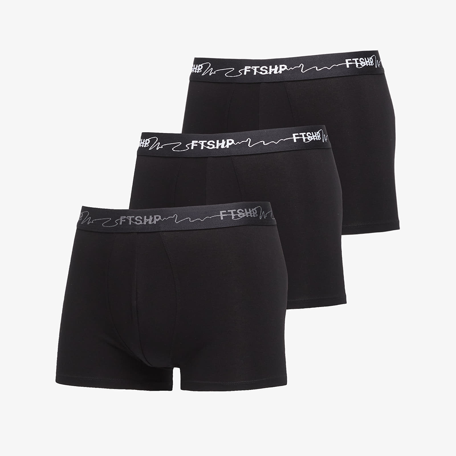 Boxeri FTSHP Mens Boxers 3-Pack Black XL