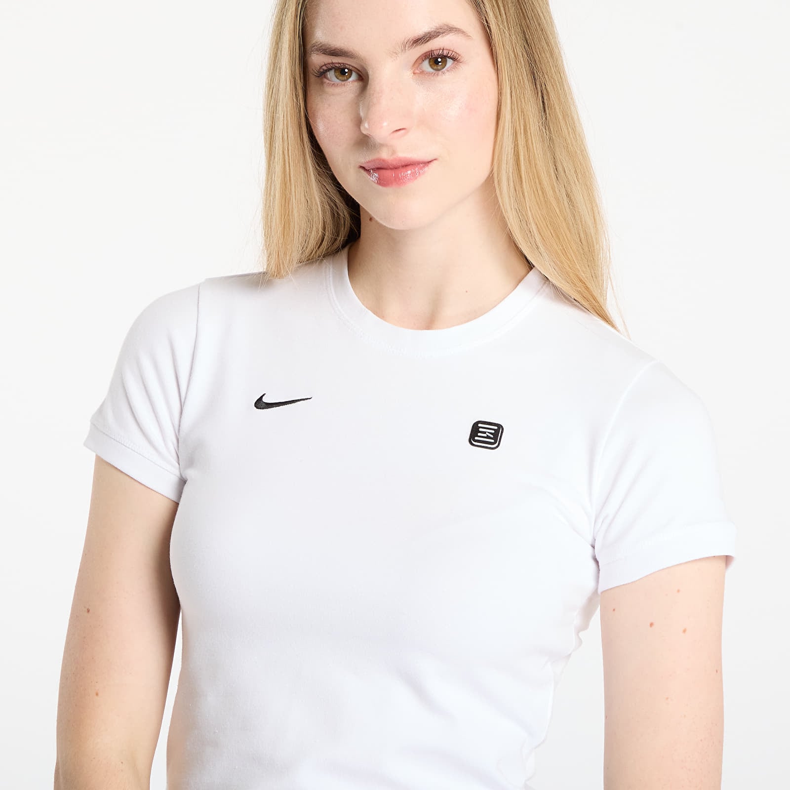 Damen T-Shirts  Nike Sportswear Shox Women's Tight T-Shirt White