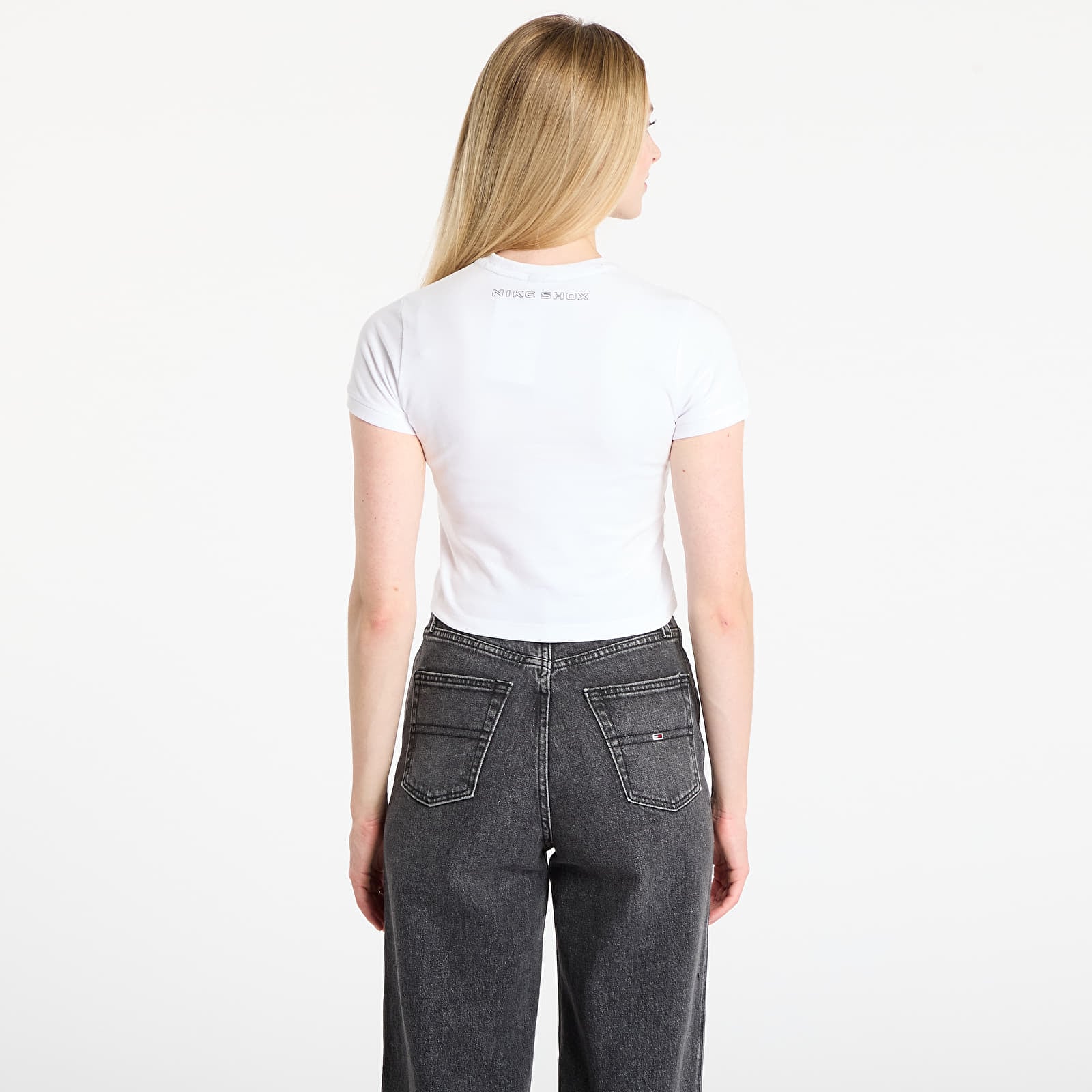 Damen T-Shirts  Nike Sportswear Shox Women's Tight T-Shirt White