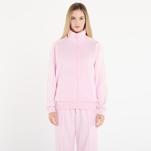 Світшот adidas Mohair Fb Track Top Clear Pink