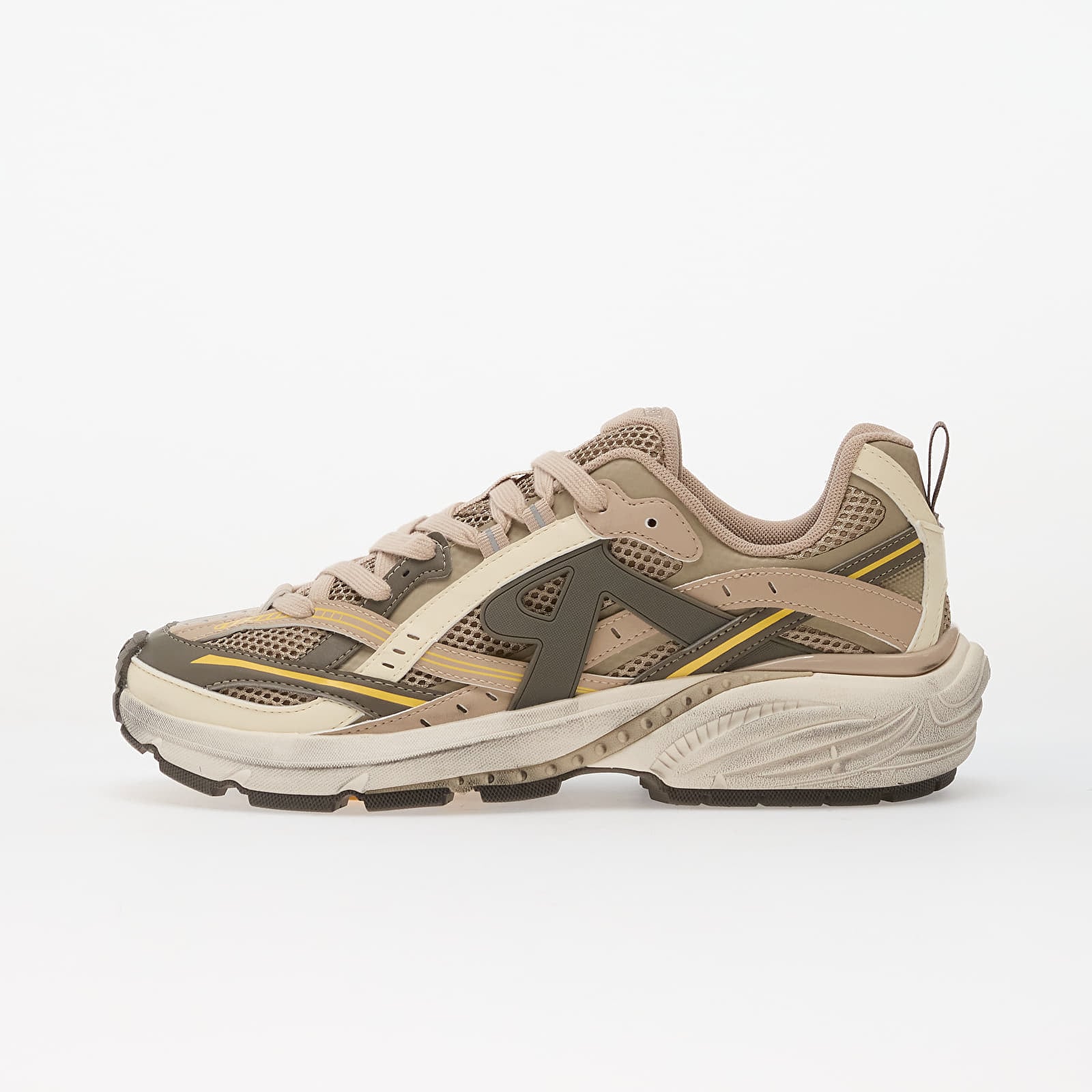 Levně Tenisky REPRESENT Storm Runner Taupe/ Yellow