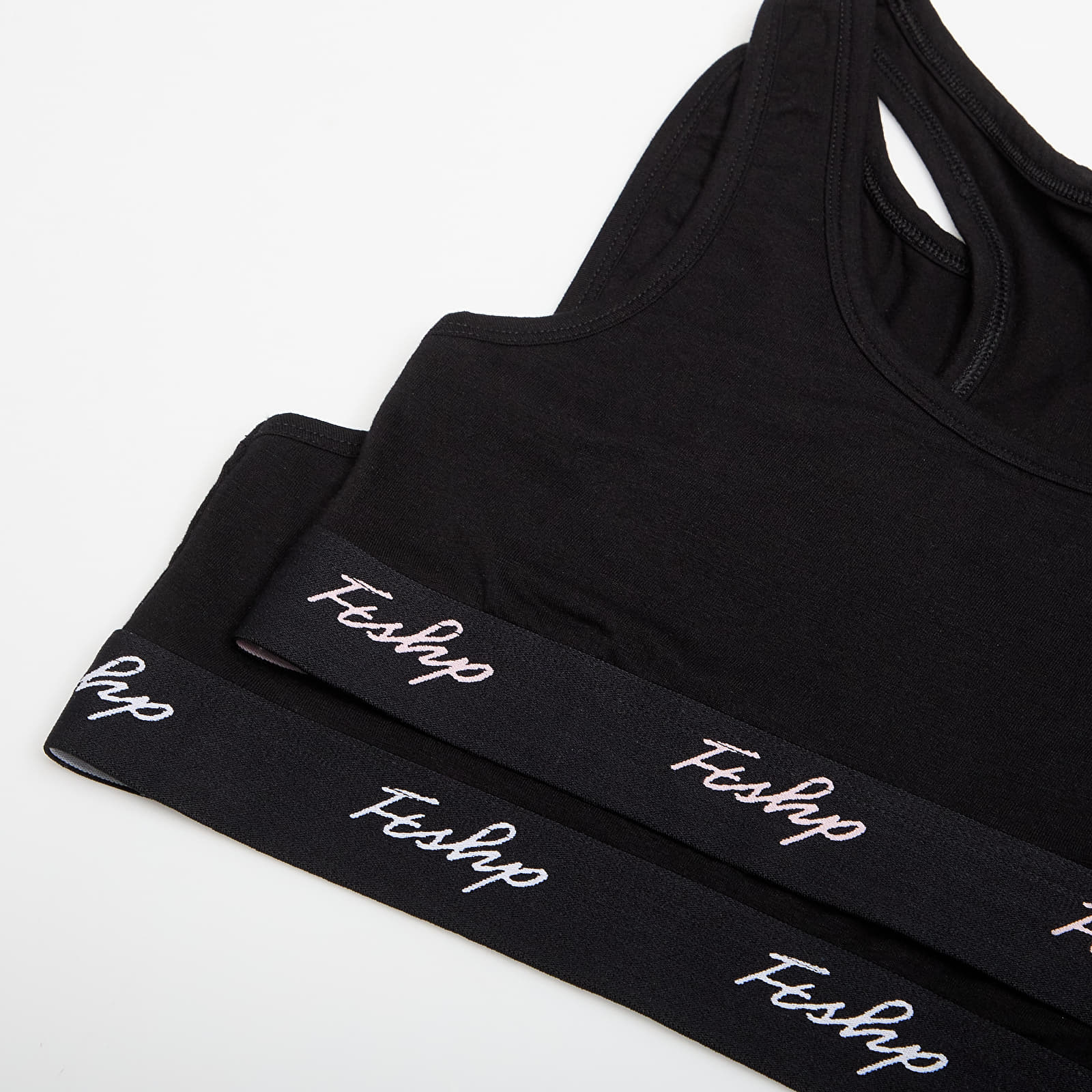 Bras FTSHP Womens Bralette 2-Pack Black