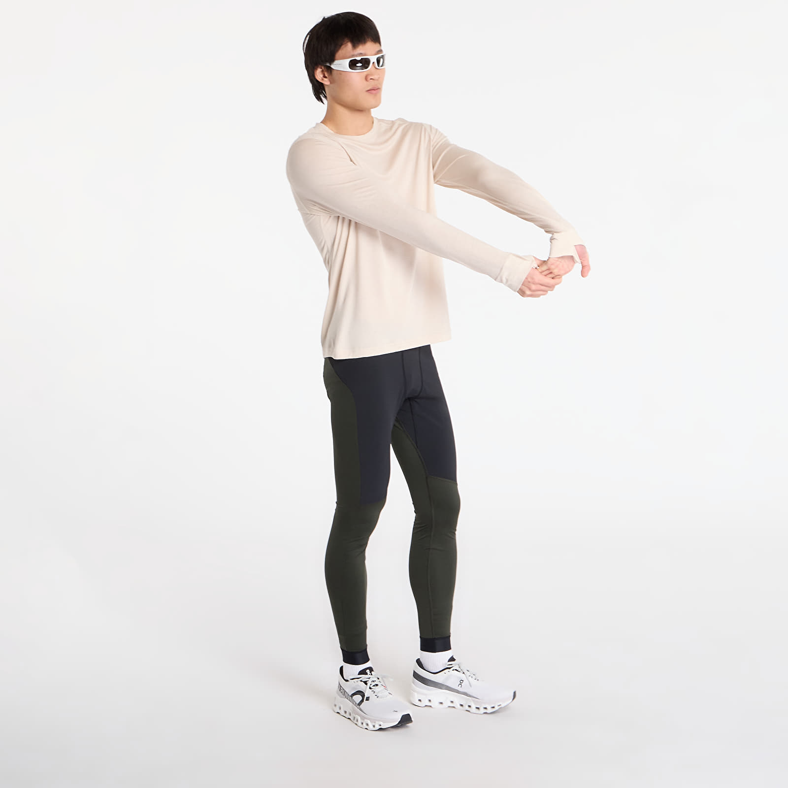 Pánske tričká Ciele Athletics M Hls Longsleeve Rainyday