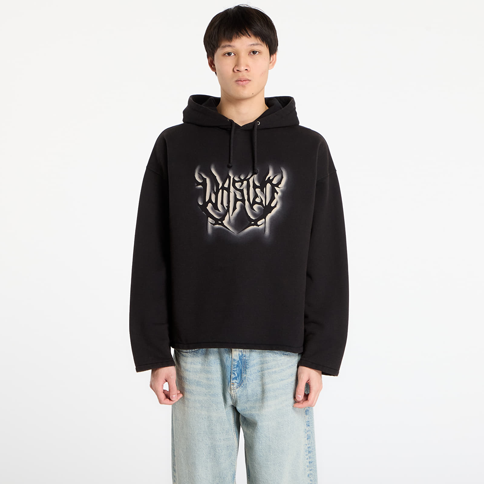 Hoodies en truien Wasted Paris M Sword Straight Hoodie Faded Black