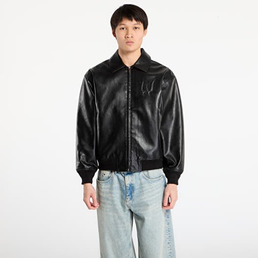 Jas Wasted Paris M Bury Varsity Jacket Black