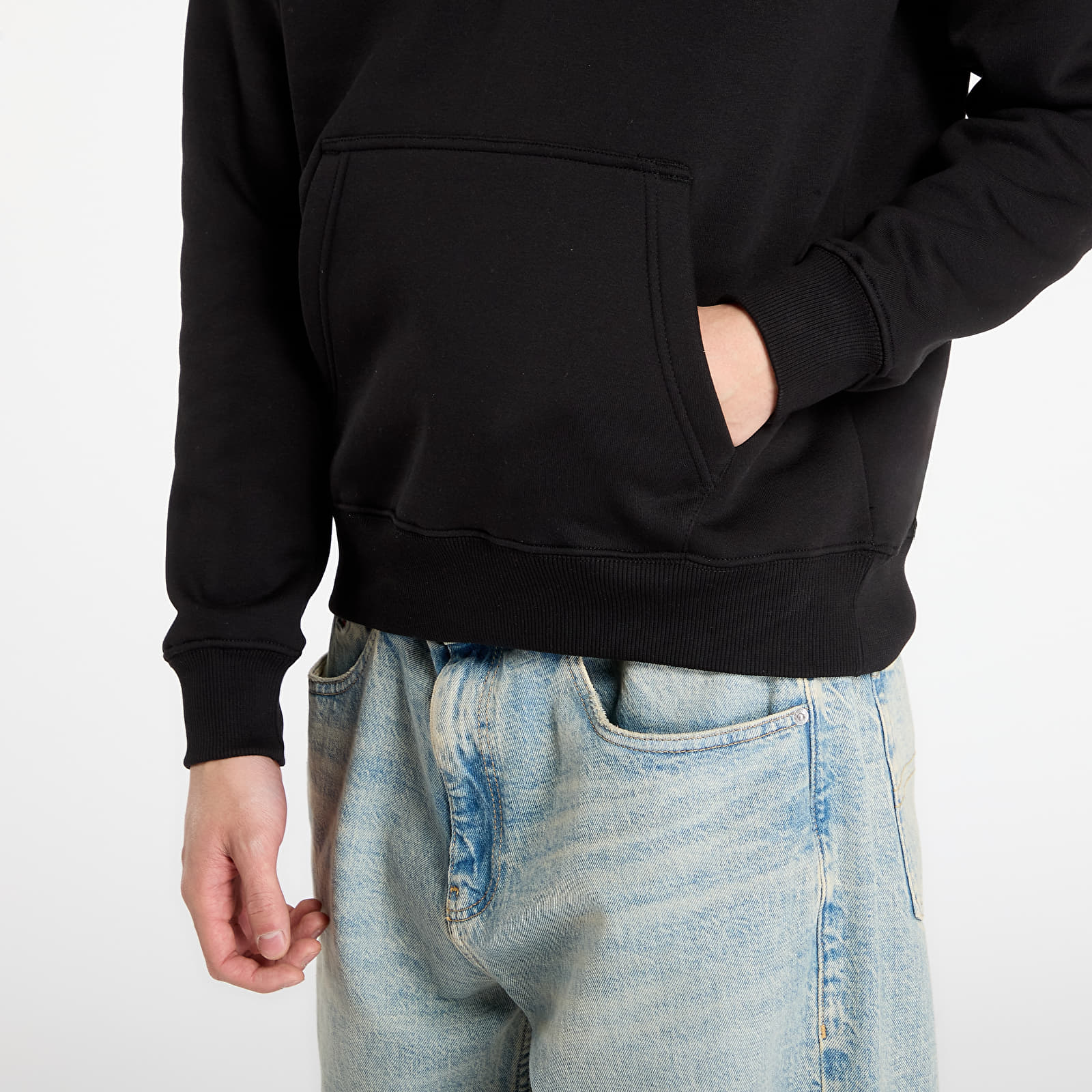 Sweatjacken und Sweatshirts Alpha Industries Basic Hoodie BL Effect Print Black