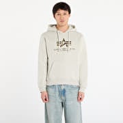 Alpha Industries Basic Hoodie BL Effect Print Stone