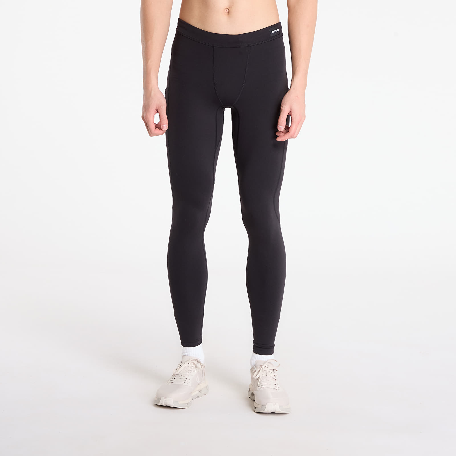 Leggings für Herren SAYSKY Blaze+ Long Winter Tights Unisex Black