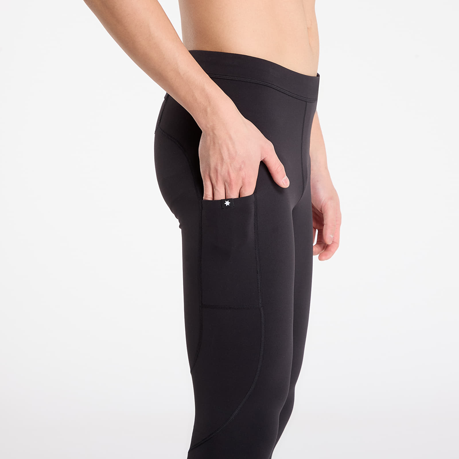 Leggings für Herren SAYSKY Blaze+ Long Winter Tights Unisex Black