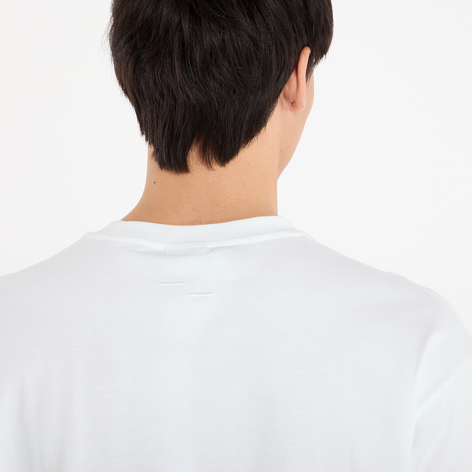 T-paidat Filling Pieces T-Shirt Boxy Embroidered White