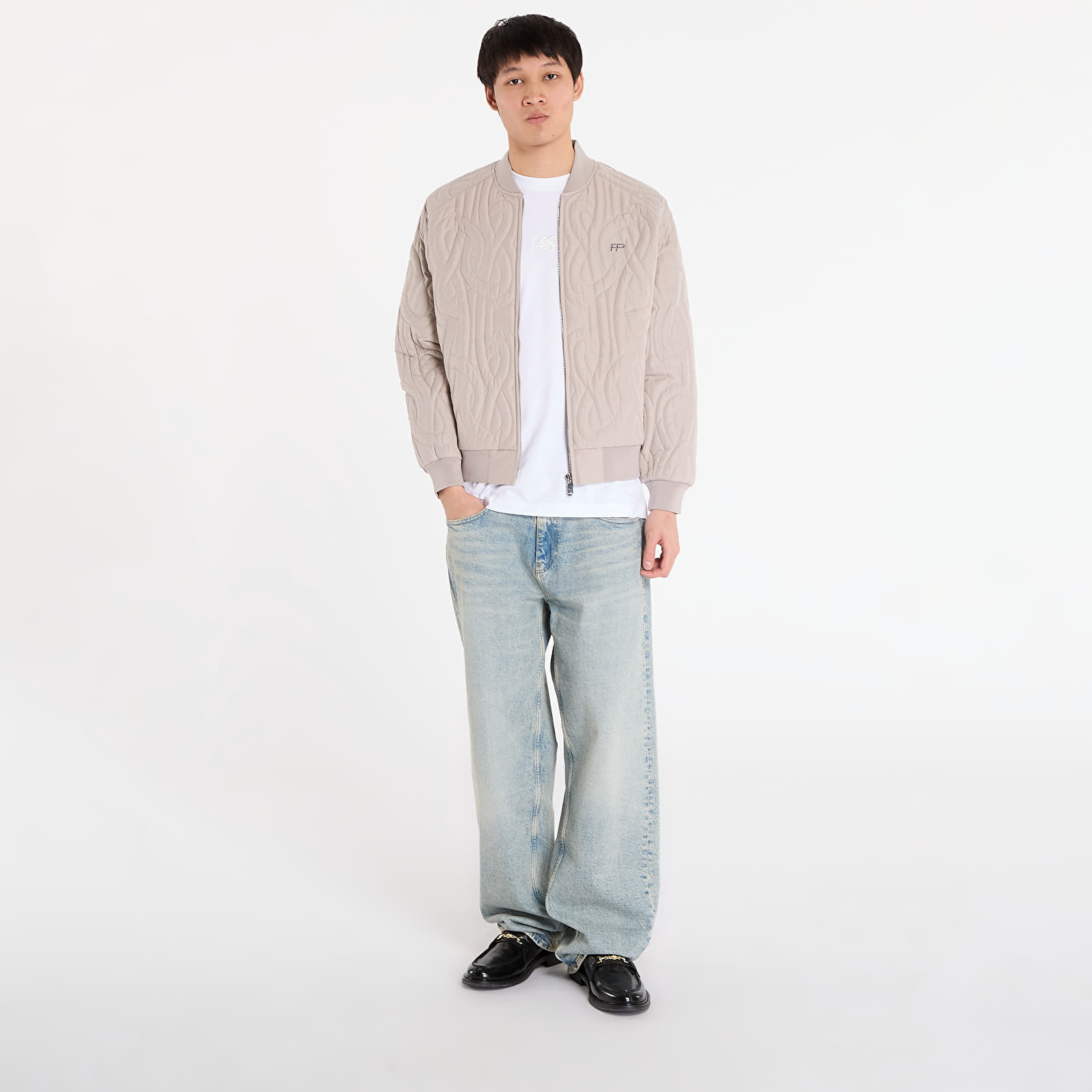 Pánské bundy Filling Pieces Bomber Quilted Atmosphere