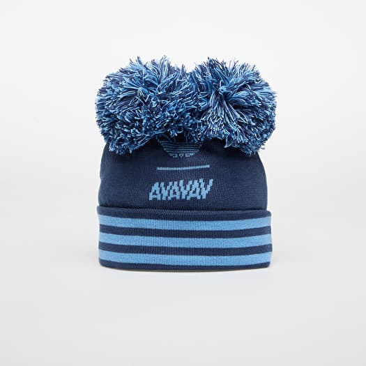 adidas x AVAVAV Pom Pom Beanie Navy Marine/ Light Blue