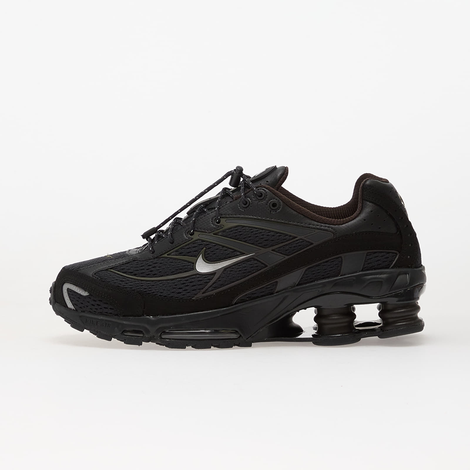 Încălțăminte și sneakerși pentru bărbați Nike Shox Ride 2 Off Noir/ Reflect Silver-Velvet Brown