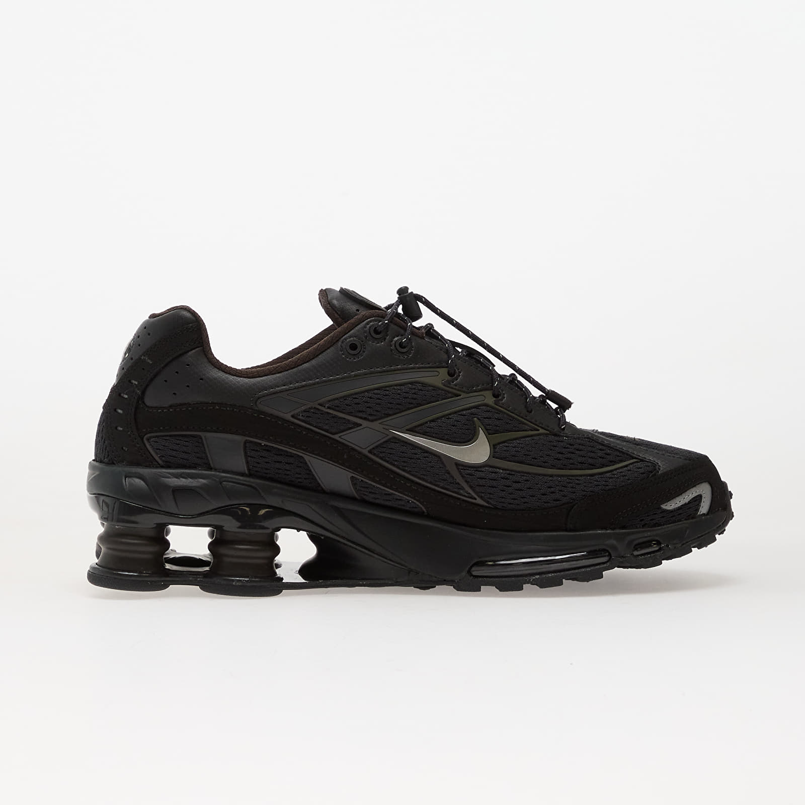 Încălțăminte și sneakerși pentru bărbați Nike Shox Ride 2 Off Noir/ Reflect Silver-Velvet Brown
