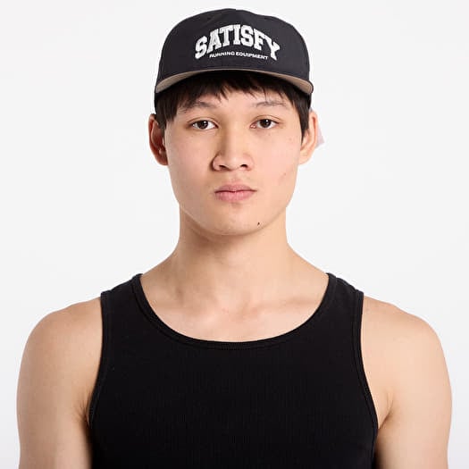 Tappo Satisfy FliteSilk 5 Panel Pinch Cap Black