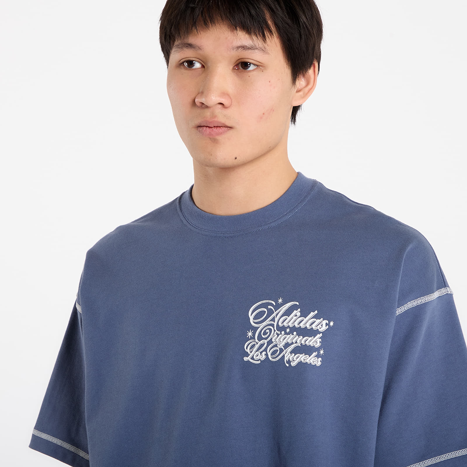 T-paidat adidas x LA Originals Wilshire SS T-Shirt Preloved Ink