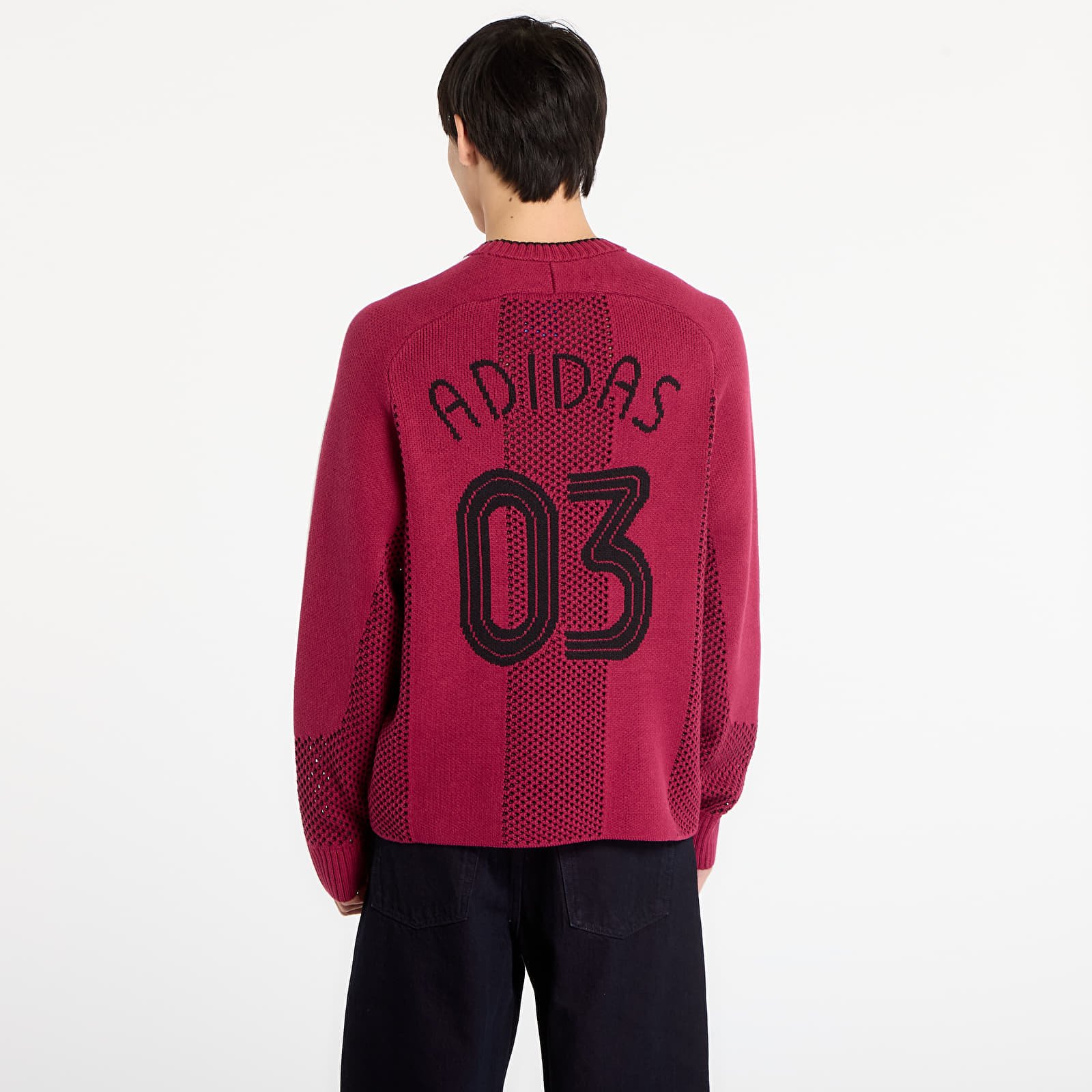 Camisolas adidas Adicolor Blokecore Longsleeves Light Weight Pullover UNISEX Legacy Burgundy