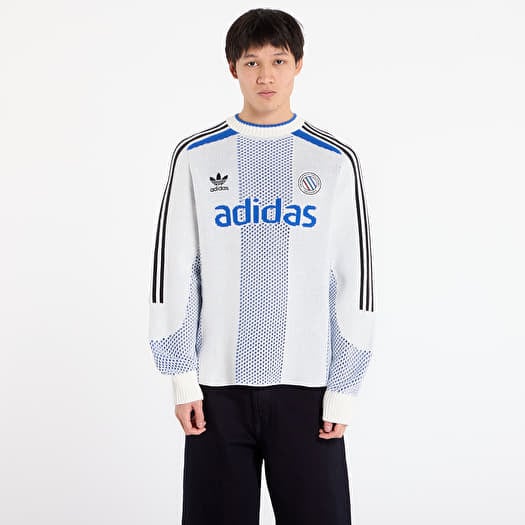 Πουλόβερ adidas Adicolor Blokecore Longsleeves Light Weight Pullover UNISEX White