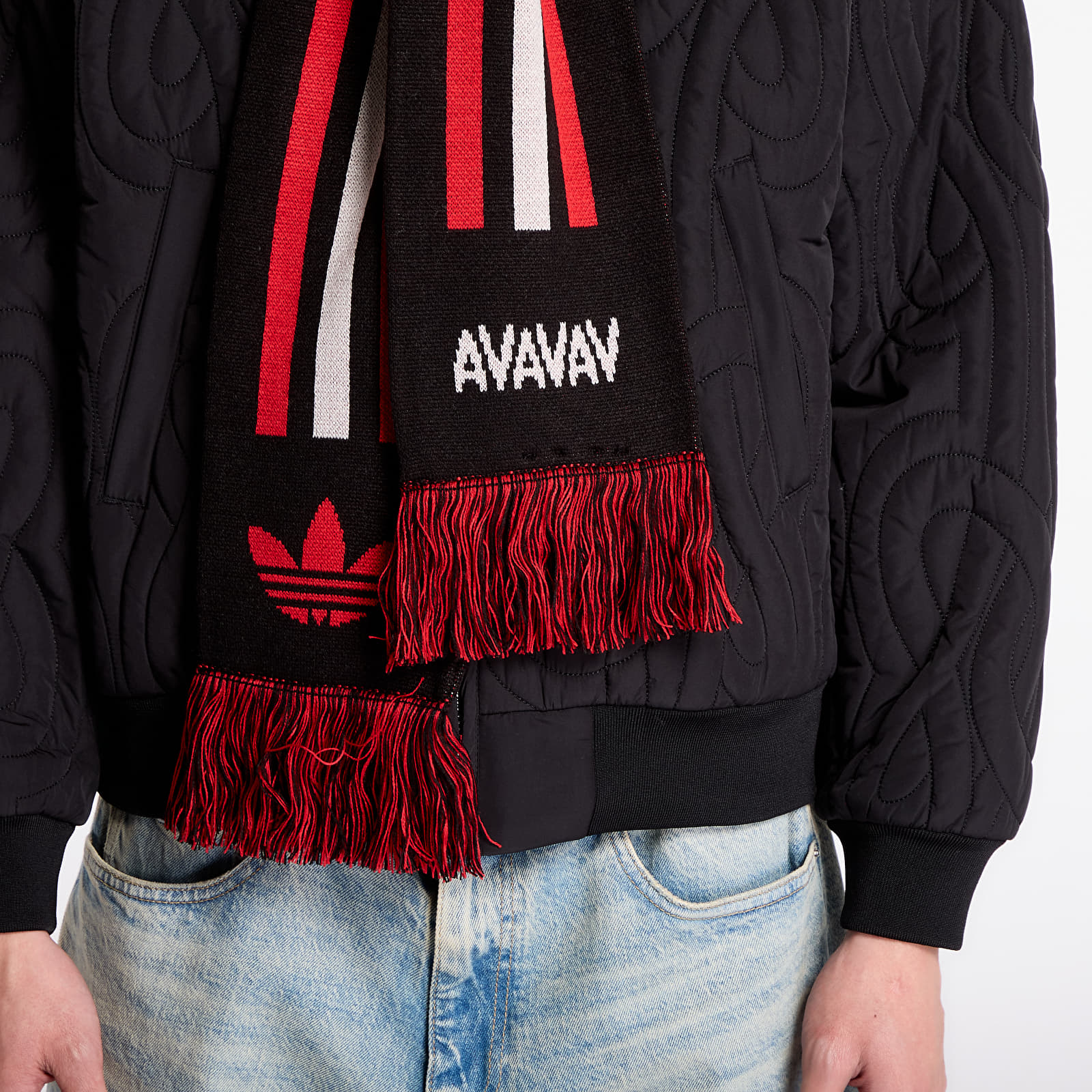 Schals für Männer adidas x AVAVAV Fan Scarf Black