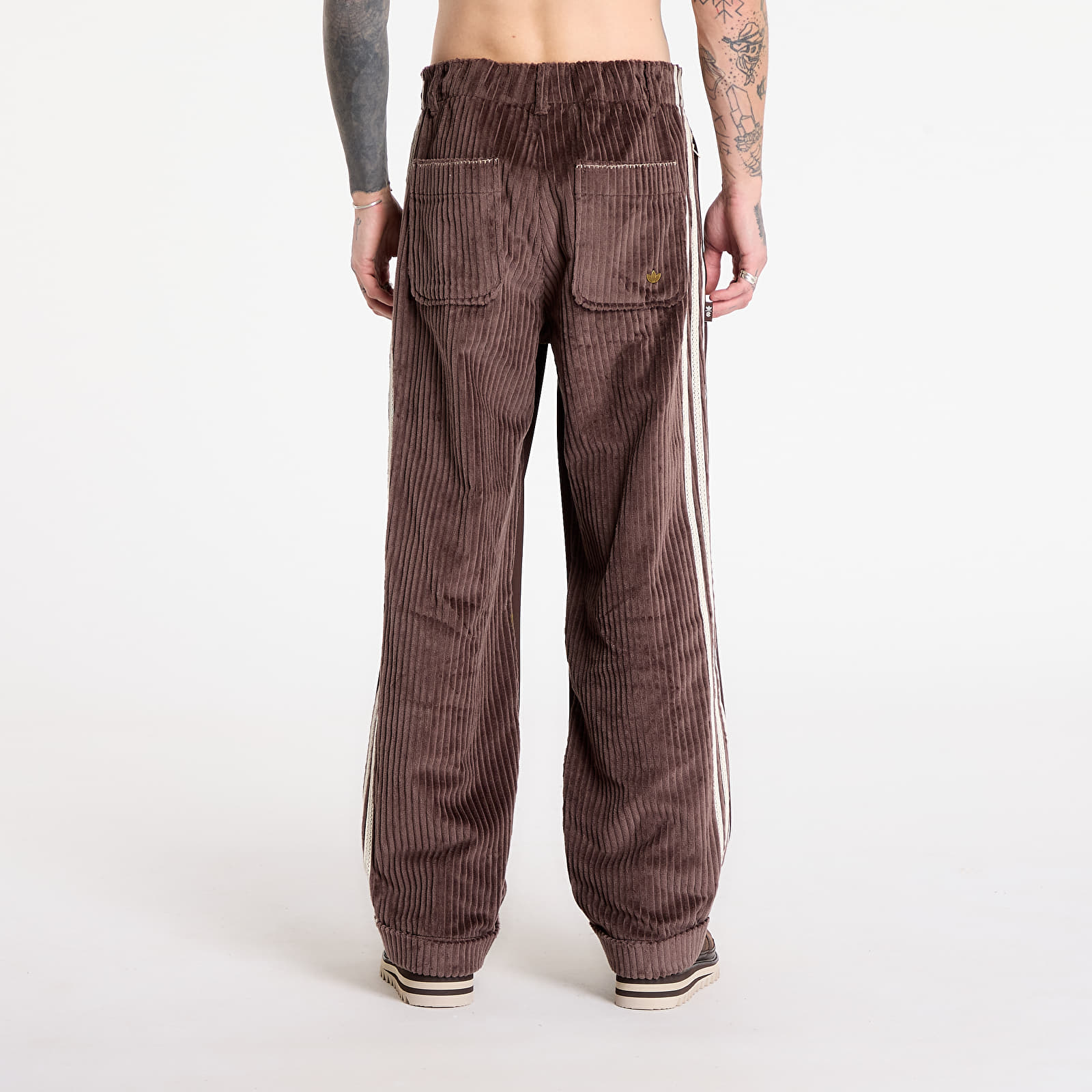 Pants adidas x Clot Cord Slack Pants UNISEX Dark Brown