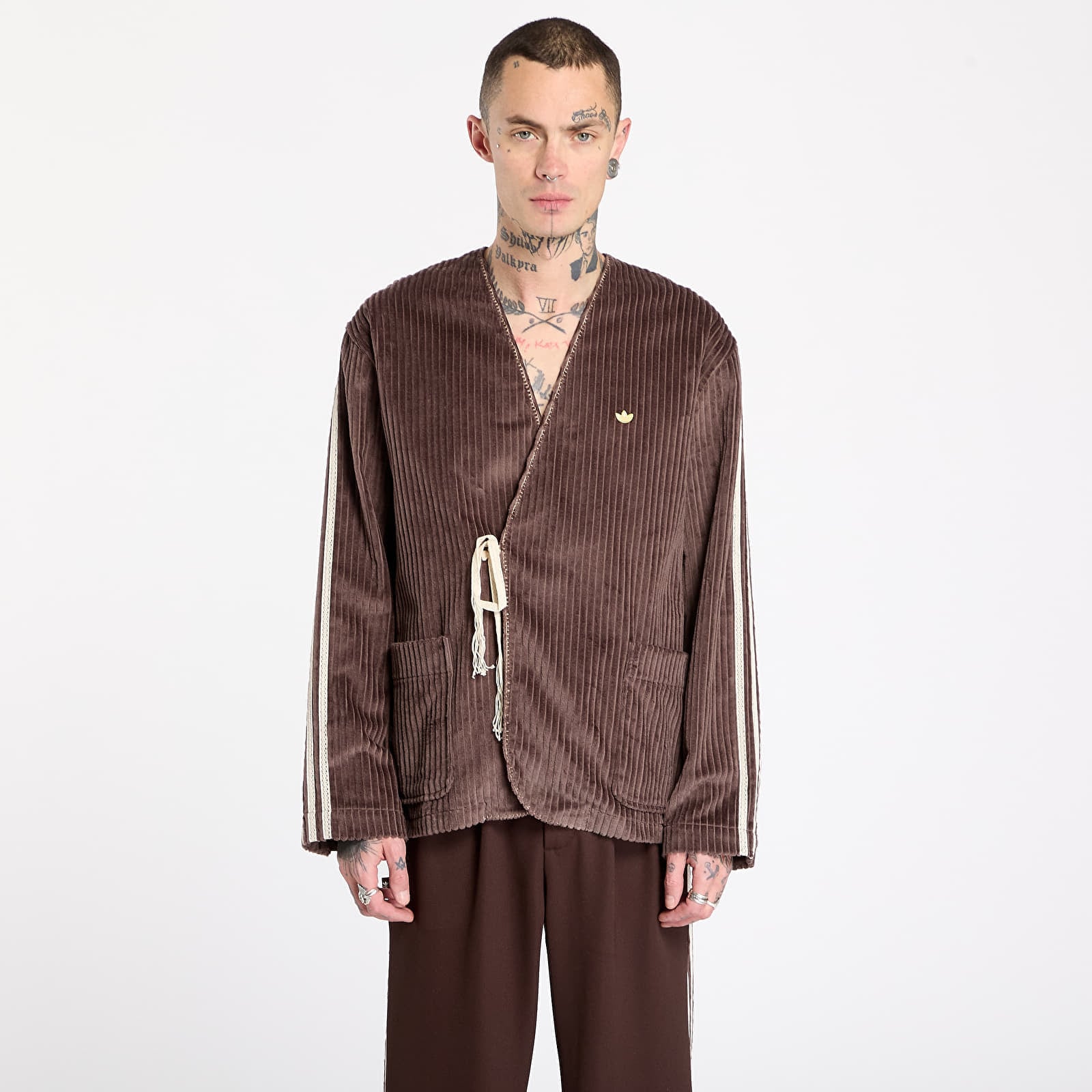 Jachetă adidas x Clot Cord Jacket UNISEX Dark Brown L