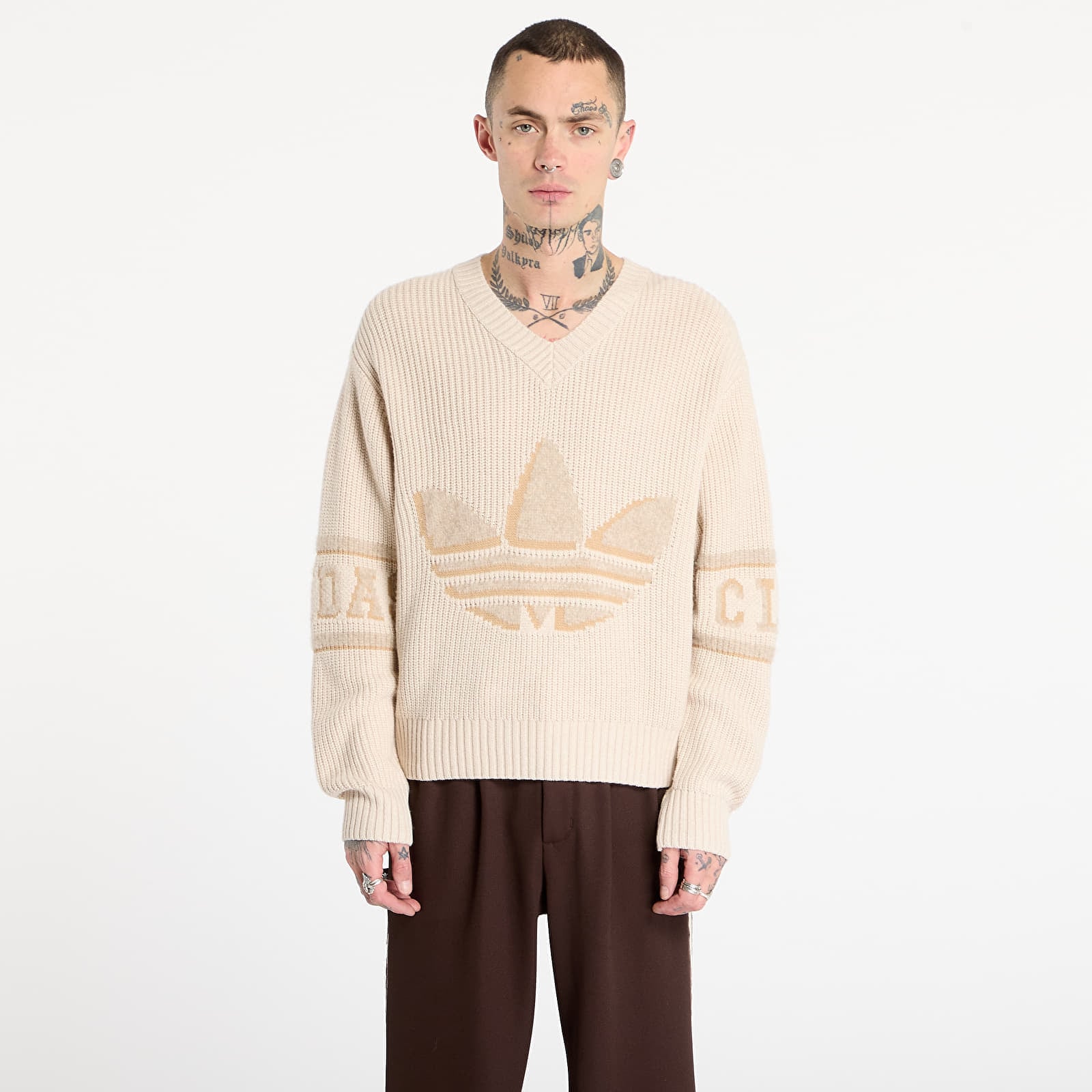 Pulover adidas x Clot Sst Ls Sweat UNISEX Warm Sand XXL