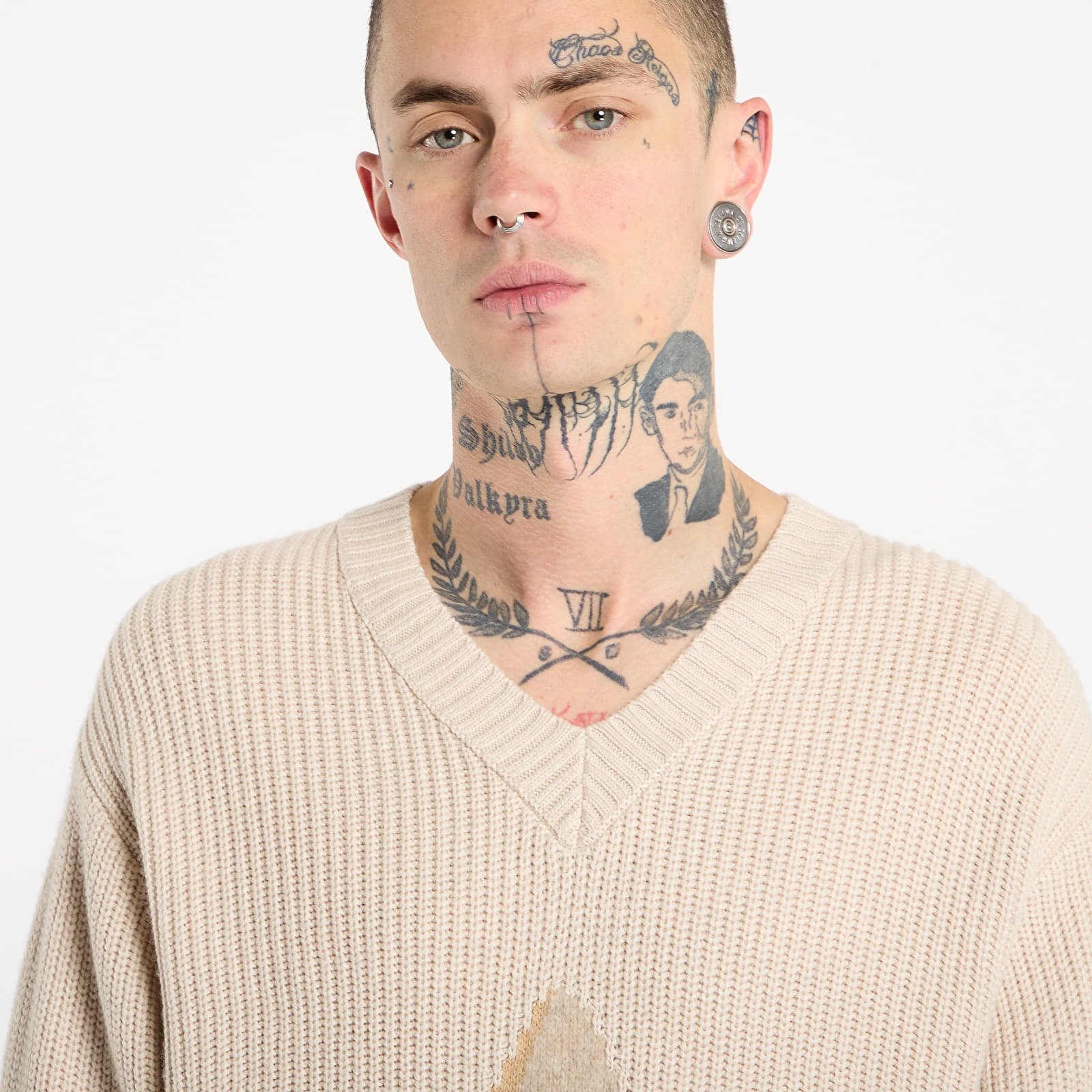 Truien adidas x Clot Sst Ls Sweat UNISEX Warm Sand