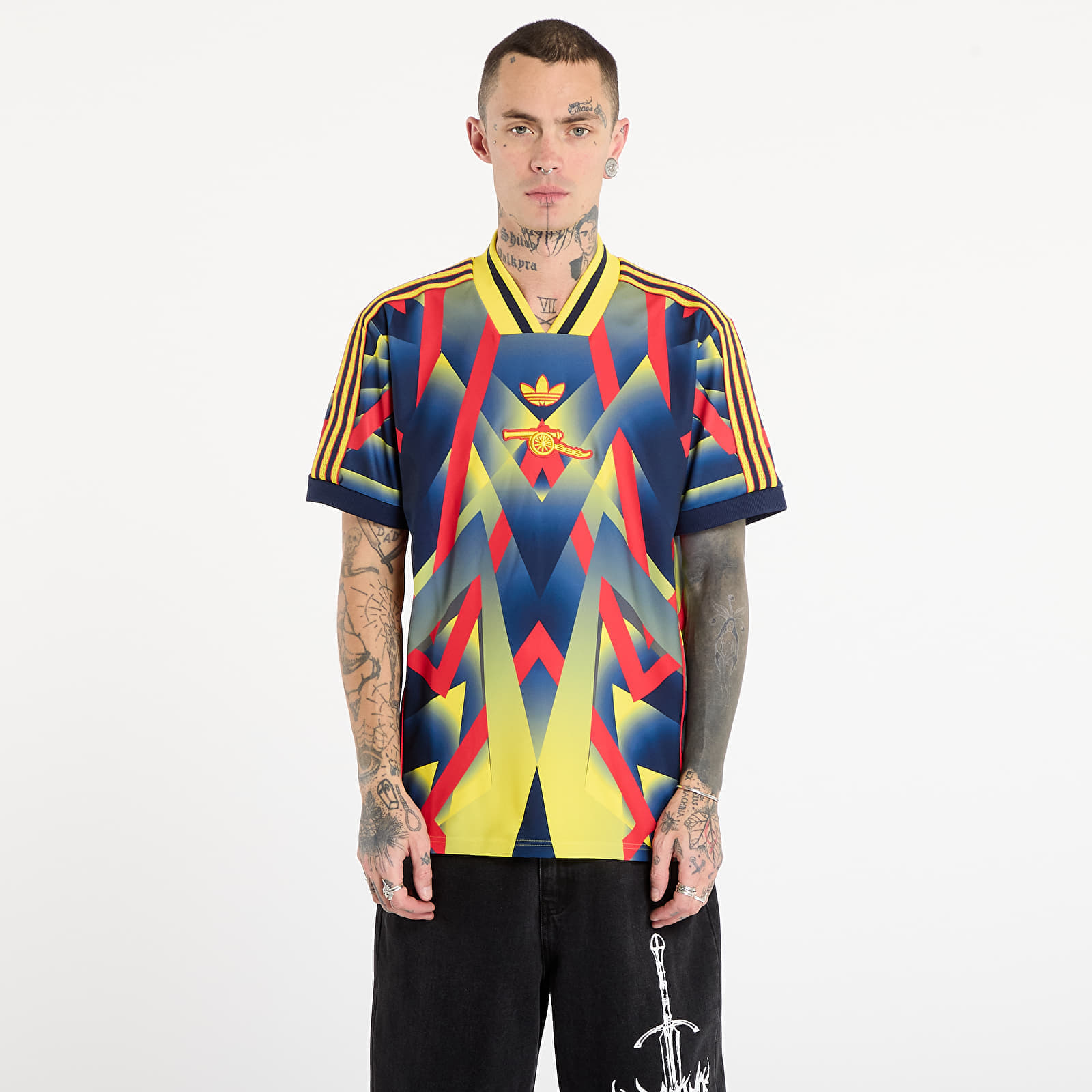 Джърси adidas Arsenal FC Lf Jersey Yellow/ Purrub/ Night Indigo L