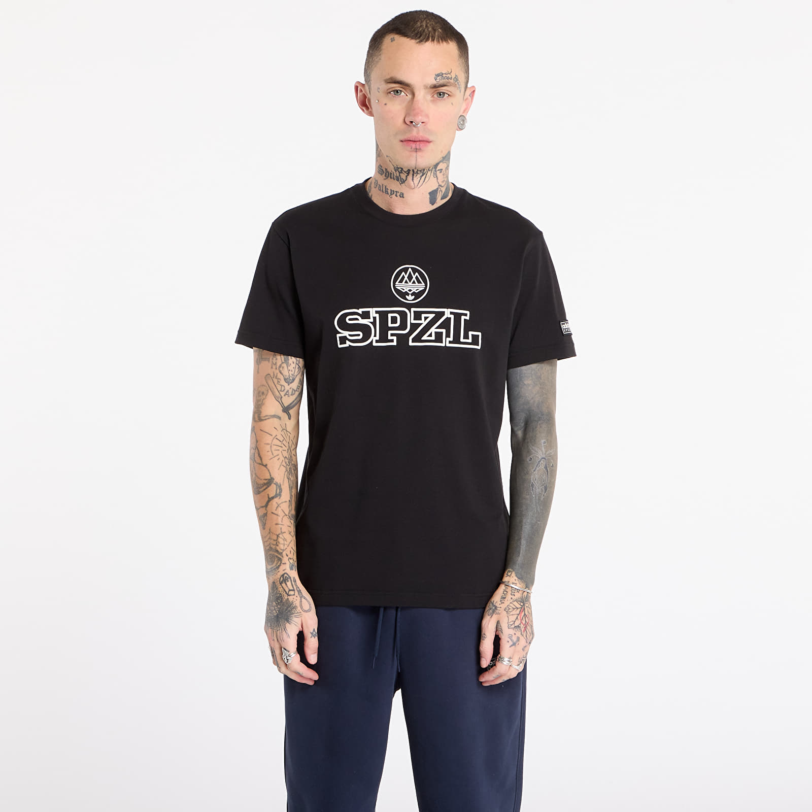 T-shirts de homem adidas Spezial Logo Tee Black