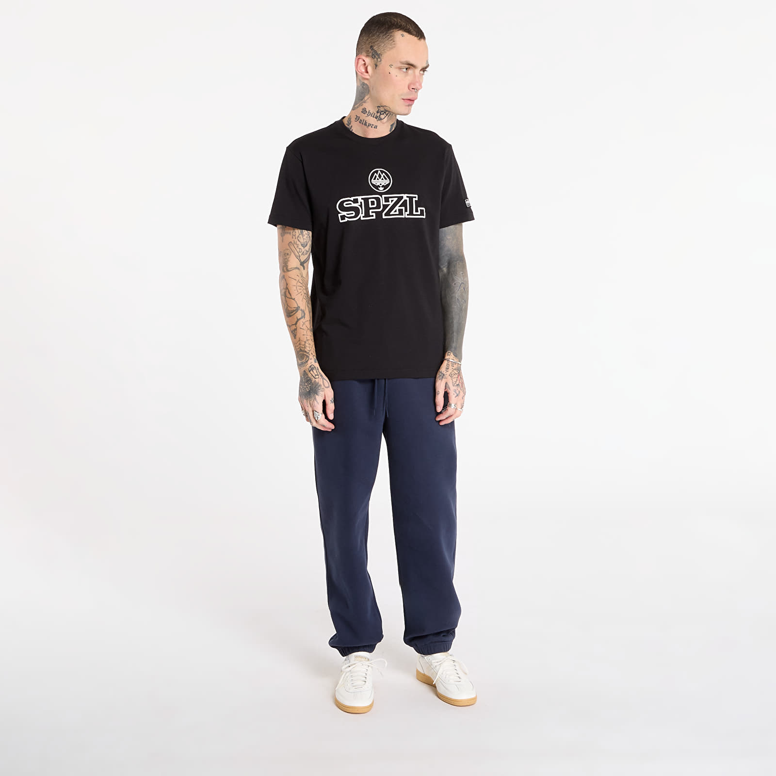 T-shirts de homem adidas Spezial Logo Tee Black