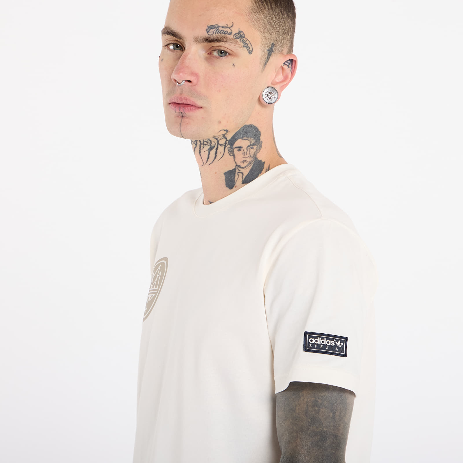 T-Shirts adidas Spezial Graphic Tee Chalk White