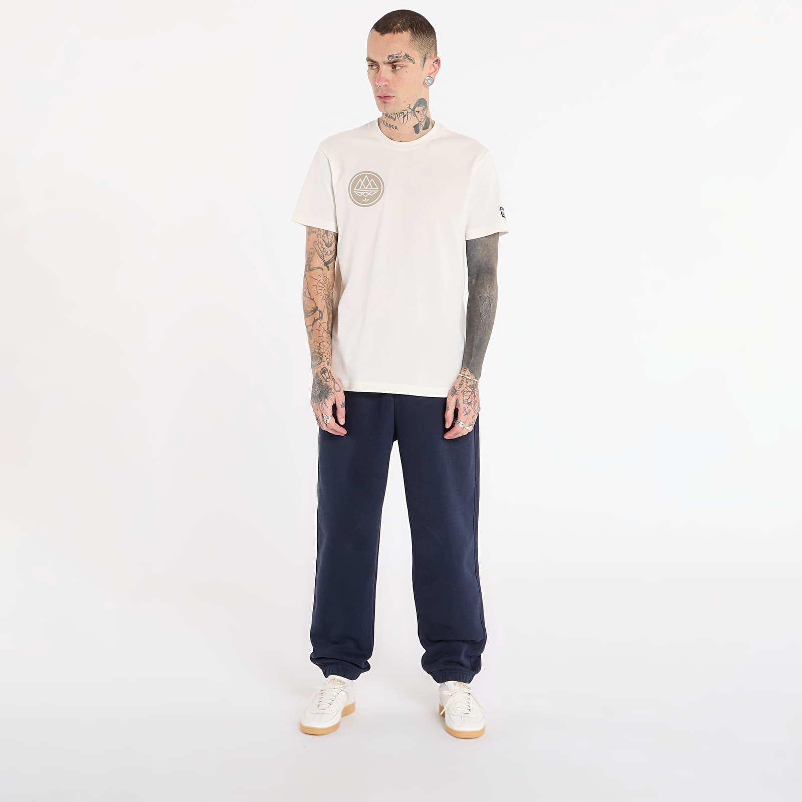 T-Shirts adidas Spezial Graphic Tee Chalk White