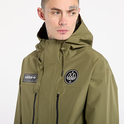 Men's jackets adidas Spezial Sunnyhurst Parka Focus Olive (KA1326