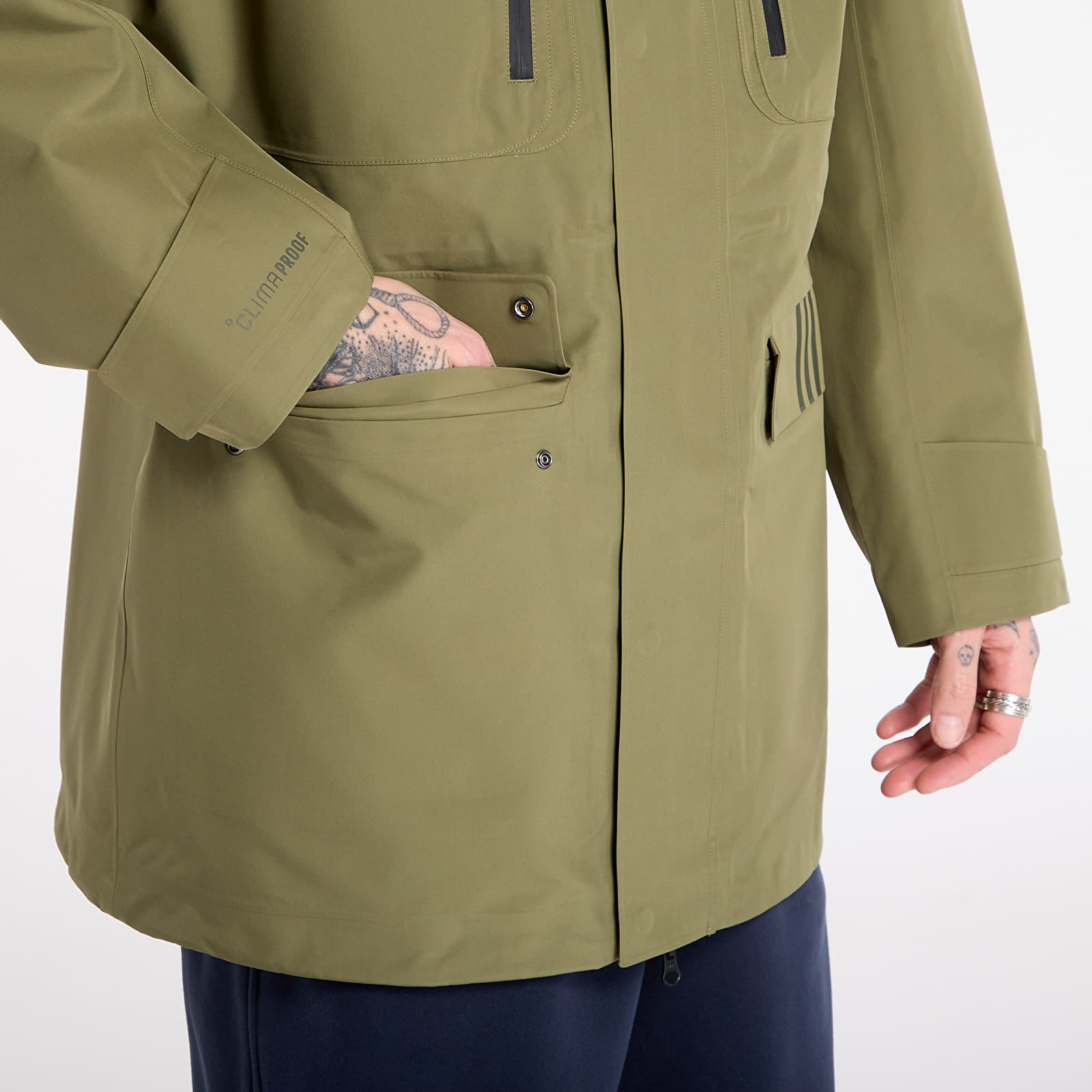Giacche da uomo adidas Spezial Sunnyhurst Parka Focus Olive